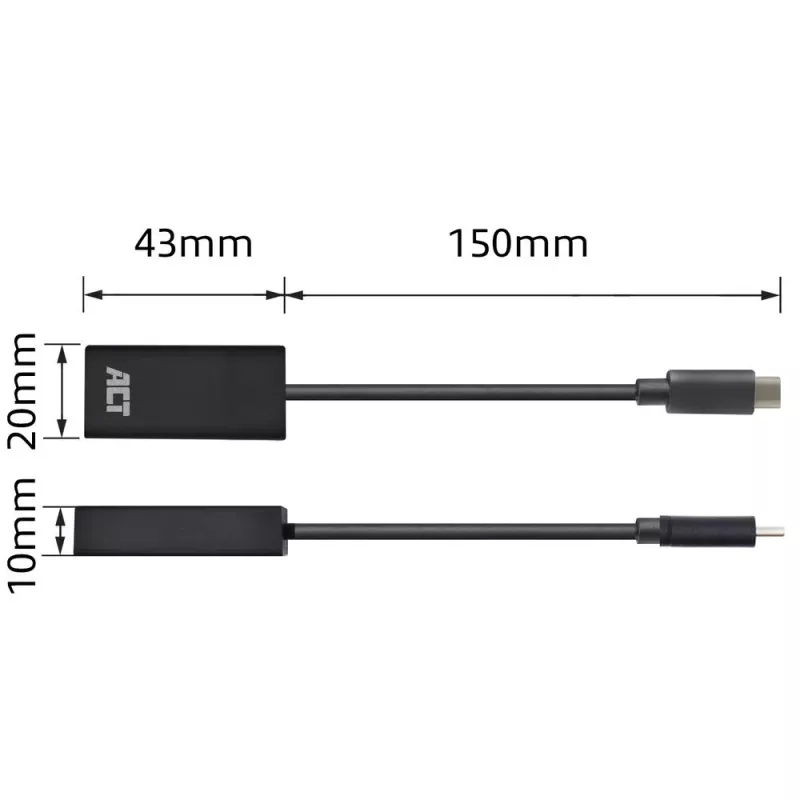 Προσαρμογέας USB-C σε HDMI ACT AC7305