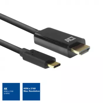 Καλώδιο USB-C σε HDMI ACT AC7315 2 μέτρα