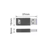 Αντάπτορας USB-A σε USB-C ACT AC7375 γκρι