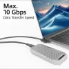 Γωνιακό καλώδιο ACT USB 3.0 USB-C 1 μέτρο 5 Gbit/s μαύρο