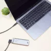 Γωνιακό καλώδιο ACT USB 3.0 USB-C 1 μέτρο 5 Gbit/s μαύρο