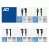 Γωνιακό καλώδιο ACT USB 3.0 USB-C 2 μέτρα 5 Gbit/s μαύρο