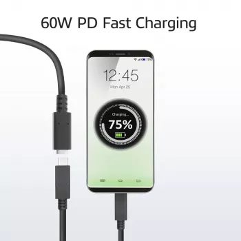 Καλώδιο επέκτασης ACT USB 3.0 USB-C 2 μέτρα 5 Gbit/s μαύρο