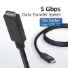 Καλώδιο επέκτασης ACT USB 3.0 USB-C 2 μέτρα 5 Gbit/s μαύρο
