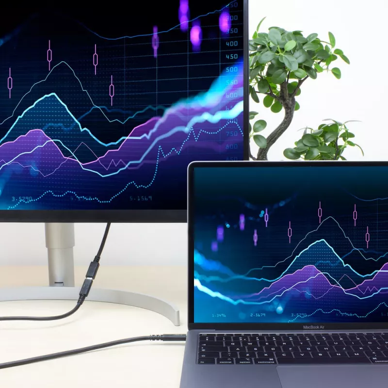 Καλώδιο επέκτασης ACT USB 3.0 USB-C 2 μέτρα 5 Gbit/s μαύρο