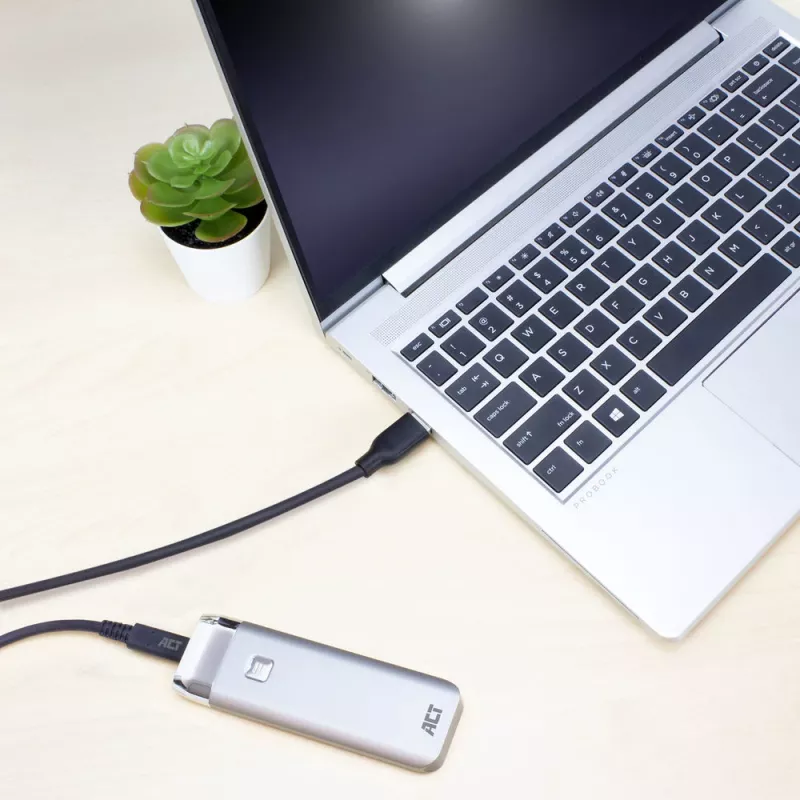 Καλώδιο ACT USB 3.0 USB-A σε USB-C 1 μέτρο 5 Gbit/s μαύρο
