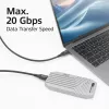 Καλώδιο ACT USB4 20Gbps 240W USB Type-C 1 μέτρο μαύρο