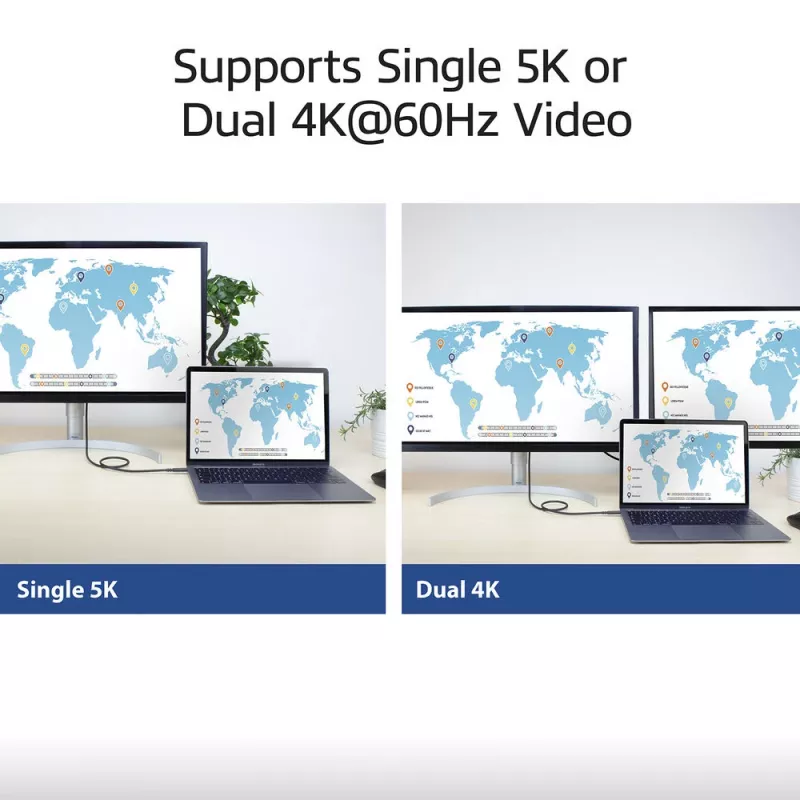 Καλώδιο ACT USB4® 20Gbps, USB-C, USB-IF πιστοποιημένο, 1 μέτρο