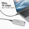 Καλώδιο ACT USB 3.0 10Gbps 60W USB Type-C 0,5 m μαύρο