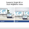 Καλώδιο ACT USB4® 40Gbps 240W USB Type-C®, USB-IF πιστοποιημένο, 0,8 μέτρα