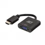 Αντάπτορας ACT 0,15 μέτρα, HDMI-A αρσενικό σε VGA θηλυκή, με ήχο