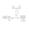 Αντάπτορας ACT 0,15 μέτρα, HDMI-A αρσενικό σε VGA θηλυκή, με ήχο