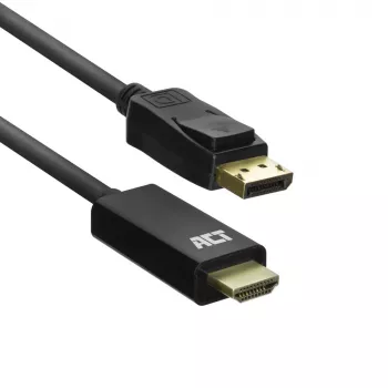 Καλώδιο αντάπτορας DisplayPort σε HDMI ACT AC7550 1,8 m