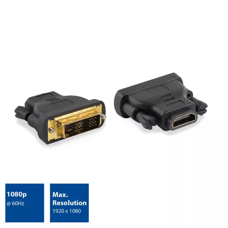 Αντάπτορας DVI-D αρσενικό σε HDMI-A θηλυκή ACT AC7565
