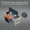 Διακόπτης KVM ACT 2 θυρών Dual HDMI 4K@60Hz, USB 3.2 Gen1 (USB 3.0)
