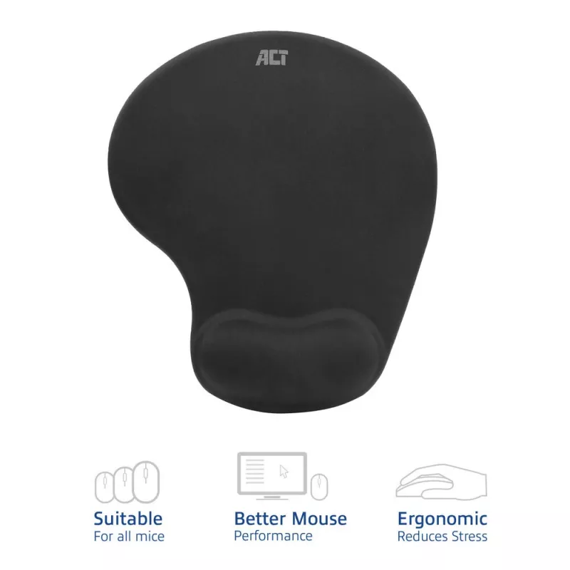 Mousepad ACT Ergonomic AC8010 με στήριξη καρπού