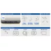 ACT AC8303 Βάση γραφείου για τρεις οθόνες, έως 27 ίντσες, σφιγκτήρας / διαπερατή στερέωση, μαύρη