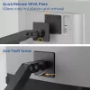 ACT AC8342 βραχίονας για δύο οθόνες Office Premium, με αέριο ελατήριο, 2 οθόνες