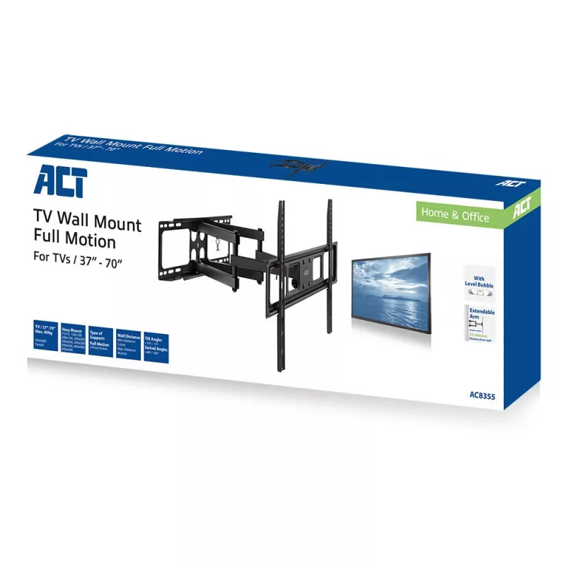 ACT Full-Motion βάση στήριξης TV τοίχου 37 inch έως 70 inch VESA 40 kg