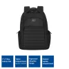 Σακίδιο laptop ACT Urban 17,3 inch από ανακυκλωμένα πλαστικά μπουκάλια