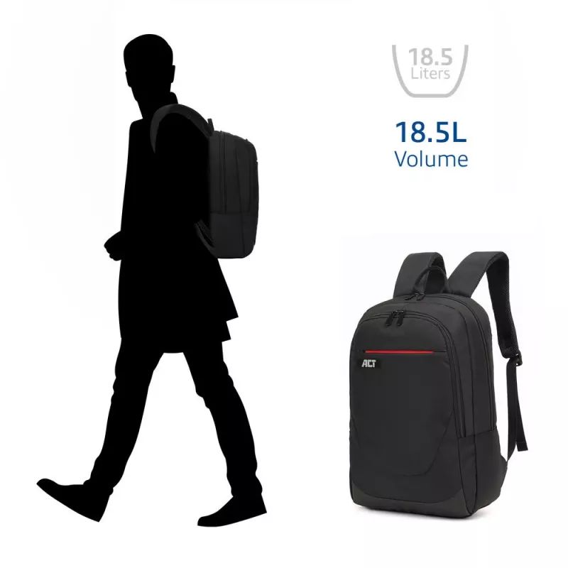 Σακίδιο ACT Suburb για laptop έως 15,6 inch από ανακυκλωμένο πλαστικό