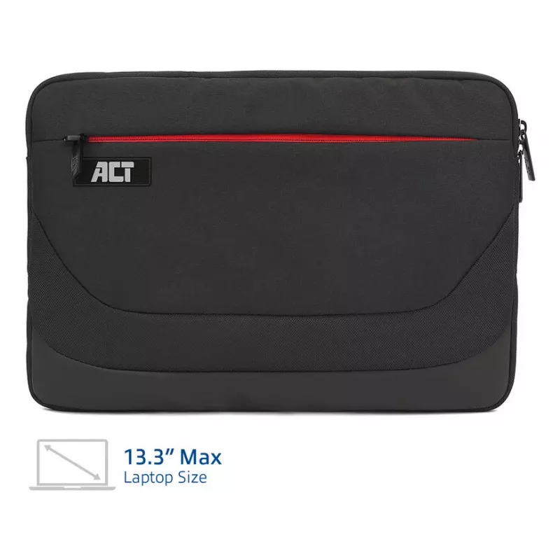 Θήκη sleeve ACT Suburb θήκη laptop 13,3 inch από ανακυκλωμένα πλαστικά μπουκάλια