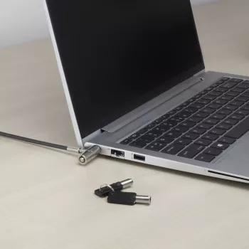 Κλειδαριά laptop ACT AC9030 μεταλλικό με στρογγυλό κλειδί καλώδιο 2 m