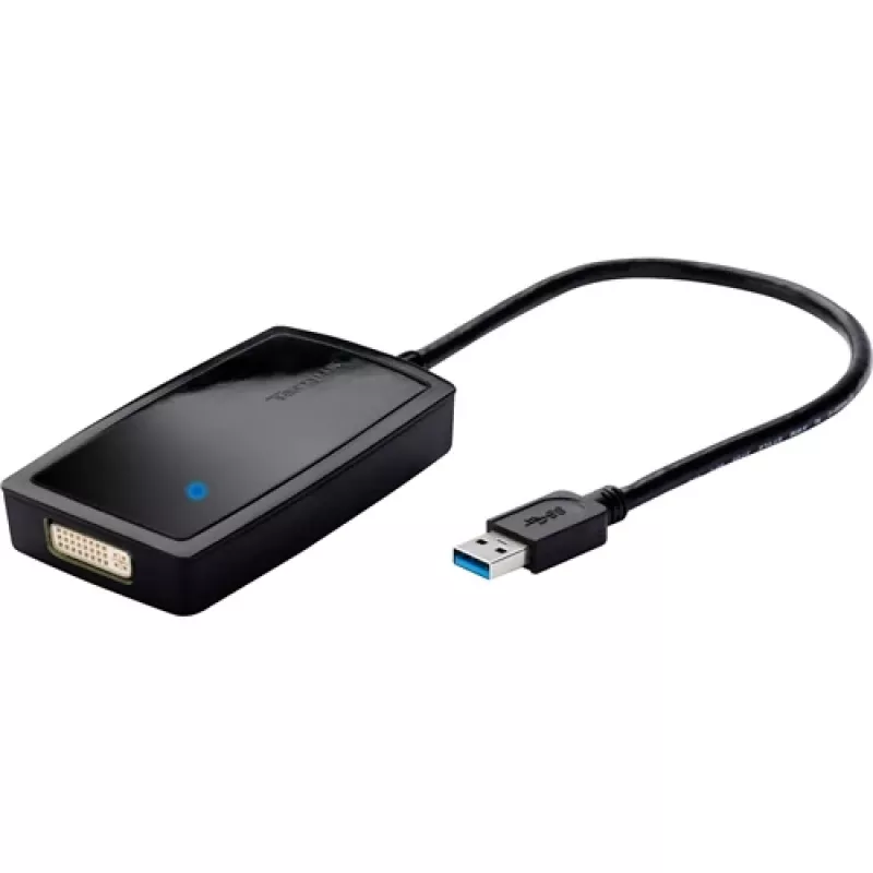 Targus ACA038EU προσαρμογέας USB 3.0 SuperSpeed για πολλές οθόνες, από USB Type-A σε DVI-I