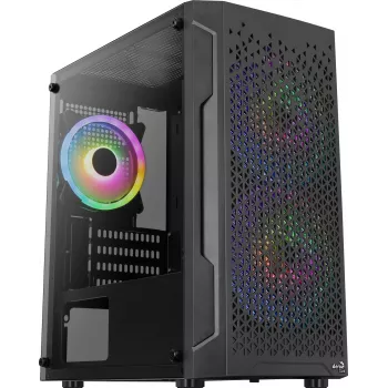 Aerocool Trinity Mini Mini Tower μαύρο