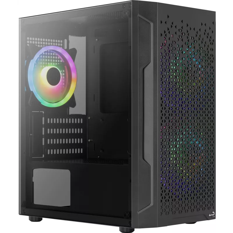 Aerocool Trinity Mini Mini Tower μαύρο