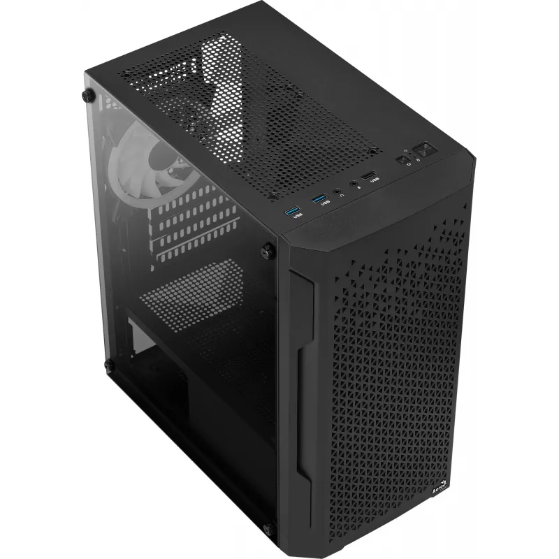 Aerocool Trinity Mini Mini Tower μαύρο