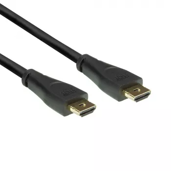 ACT 0,90 m Καλώδιο HDMI 4K Premium Certified Locking v2.0 HDMI-A αρσενικό - HDMI-A αρσενικό