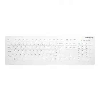 Contour Design AK-C8112F Πληκτρολόγιο Ιατρικό RF Ασύρματο Γερμανικό Λευκό