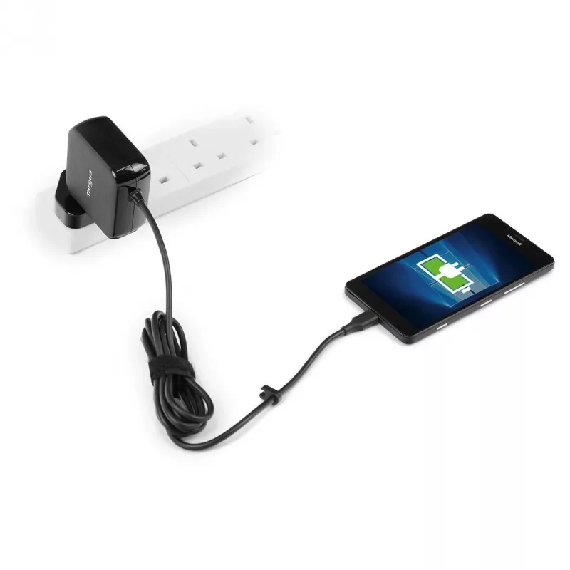 Targus APA95EU Φορτιστής για φορητές συσκευές Universal Μαύρο AC Indoor