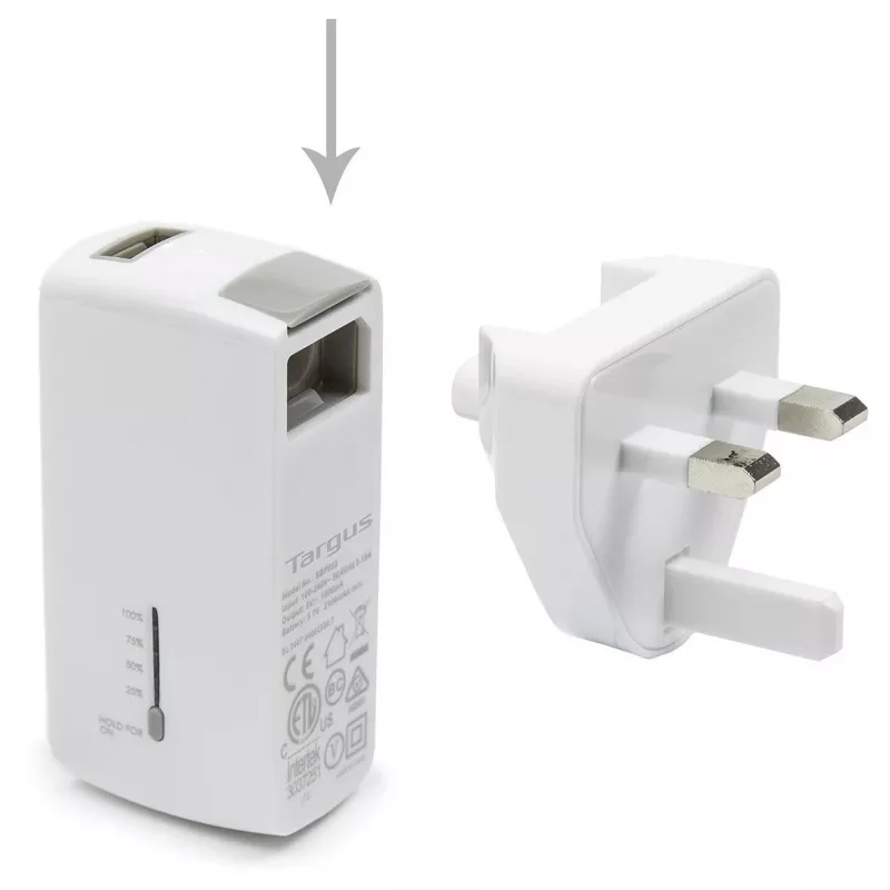 Targus APD752EU Powerbank 2100 mAh Λευκό