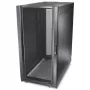 APC NetShelter SX, Θήκη rack διακομιστή, 24U, ανθεκτική συσκευασία, 567 kg, μαύρο, 1200H x 600W x 1070D mm