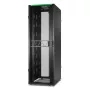 APC NetShelter SX Server Rack Gen 2, 48U, 2258H x 750W x 1070D mm, με πλαϊνά τοιχώματα, μαύρο