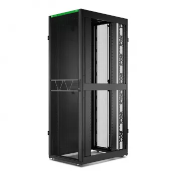 APC NetShelter SX Server Rack Gen 2, 48U, 2258H x 750W x 1070D mm, με πλαϊνά τοιχώματα, μαύρο