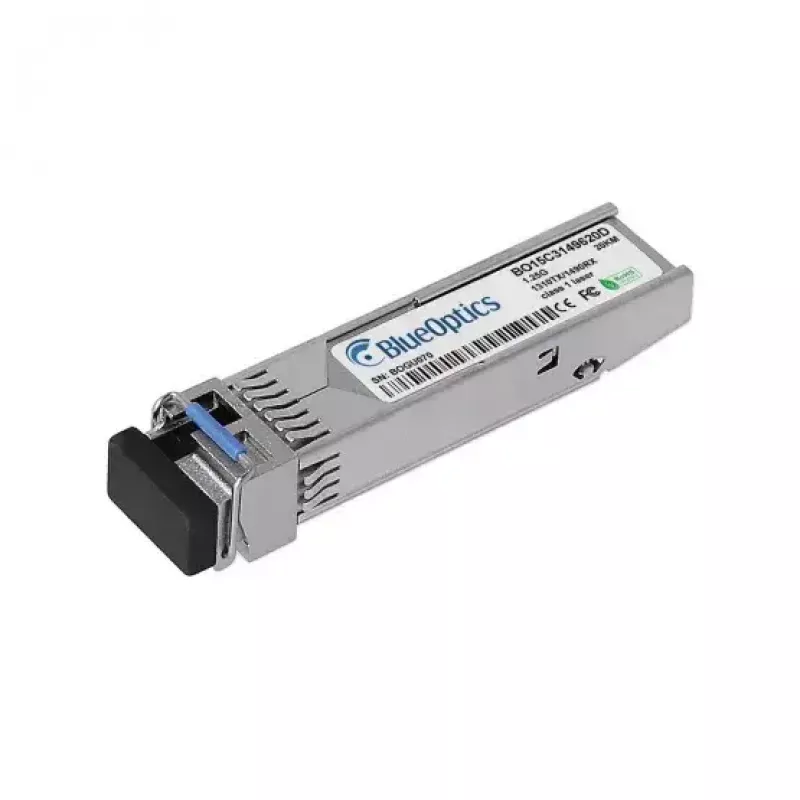 Μονάδα πομποδέκτη SFP BlueOptics B241-BO, συμβατή με FibroLAN B241, 1000BASE-BX-U, LC Simplex, μονοτροπική, TX1310/RX1490 nm, 10 km, DDM