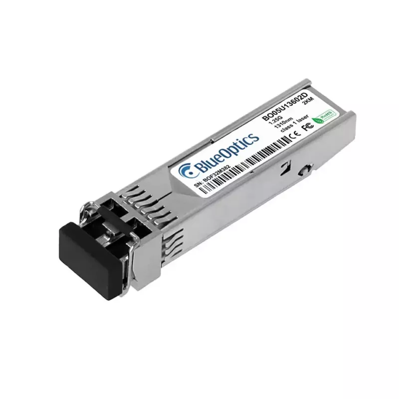 BlueOptics B435-BO μονάδα πομποδέκτη SFP, συμβατή με FibroLAN B435, 1000BASE-X, LC-Duplex, πολύτροπη, 1310nm, 2 km, DDM
