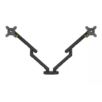 BakkerElkhuizen BE Flexible Dual μαύρο, σφιγκτήρας, 20 kg, 43,2 cm (17 ίντσες), 88,9 cm (35 ίντσες), 100 x 100 mm, μαύρο