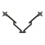 BakkerElkhuizen BE Flexible Dual μαύρο, σφιγκτήρας, 20 kg, 43,2 cm (17 ίντσες), 88,9 cm (35 ίντσες), 100 x 100 mm, μαύρο