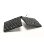 BakkerElkhuizen Goldtouch Travel Go2 ενσύρματο DE Qwertz, Mini, ενσύρματο, USB, διακόπτες ψαλιδιού, QWERTZ, μαύρο