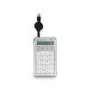 BakkerElkhuizen S-board 840 Numeric πληκτρολόγιο, USB, PC, 1,2 m, ανοιχτό γκρι, λευκό