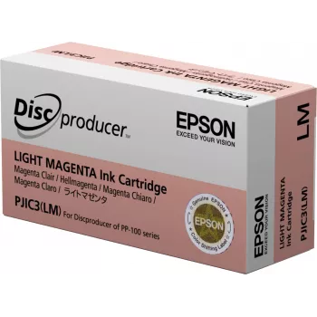Epson Discproducer μελανοδοχείο, Light Magenta (MOQ=10), ανοιχτό ματζέντα, χρωστική μελάνη, 1 τεμ.