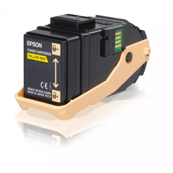 Epson μελανοδοχείο τόνερ κίτρινο, 7,5k, 7500 σελίδες, κίτρινο, 1 τεμ.