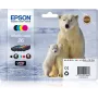 Epson Polar Bear πολλαπλή συσκευασία 4 χρωμάτων 26 Claria Premium μελάνι, μαύρο, cyan, magenta, κίτρινο, 6,2 ml, 4,5 ml, 1 τεμ., πολλαπλή συσκευασία