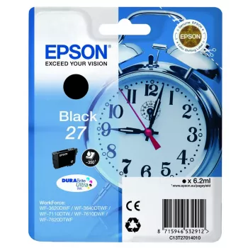 Epson Alarm clock 27 DURABrite Ultra μελάνι 1 τεμ. γνήσιο τυπικής απόδοσης μαύρο