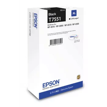 Δοχείο μελανιού Epson T7551 XL μαύρο
