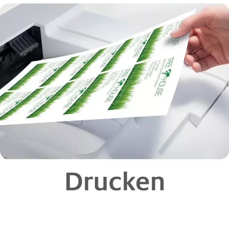 Avery Zweckform Quick&Clean C32011-25 Επαγγελματικές κάρτες, λευκό, 200 g/m2, 250 τεμάχια (25 φύλλα)
